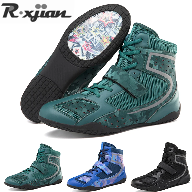 

Boxing Shoes For Men And Women New Comprehensive Anti slip And Wear-resistant Training Squat Wrestling Professional Size 35-47