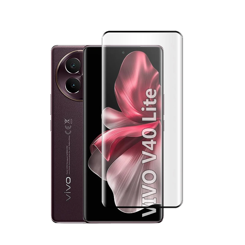 3D закаленное стекло для vivo V40 lite защита экрана пленка объектива камеры VIVO V40lite