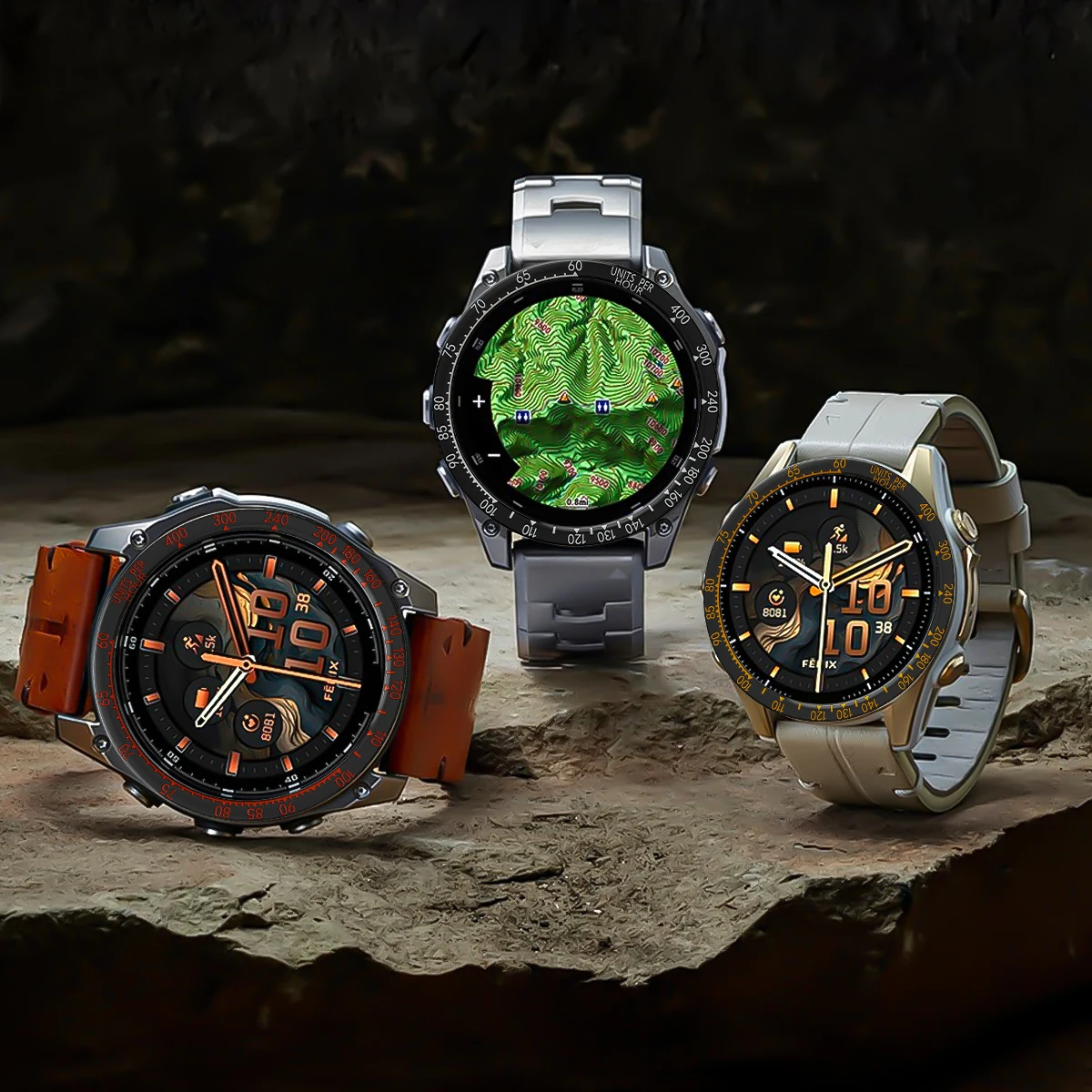 Фото Металлический ободок с кольцом для Garmin Fenix 8 51 мм 43 мм 47 мм, чехол с ремешком для Quatix 8 51/43/47 мм, вставка, аксессуары для бампера №4