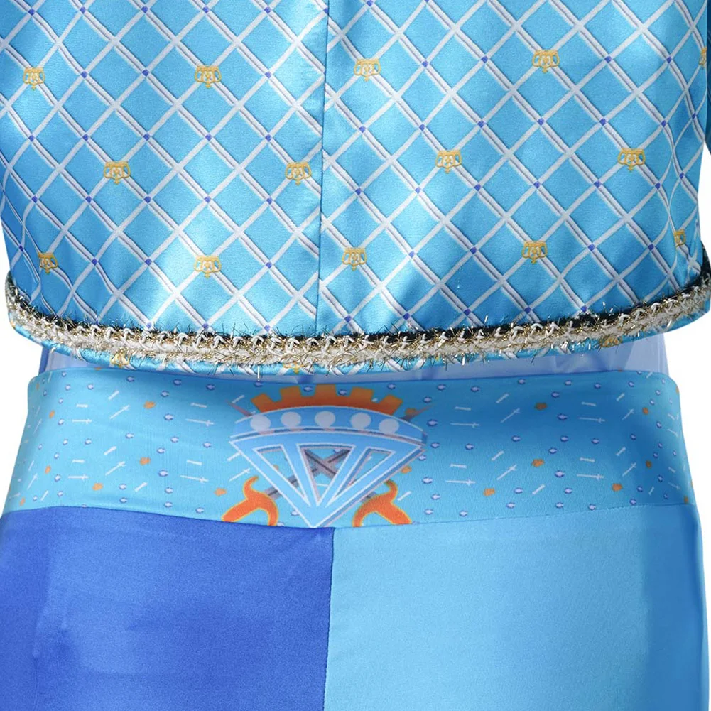 Хлоя Косплей 2024 костюм потомков из фильма женский для ролевых игр синяя одежда