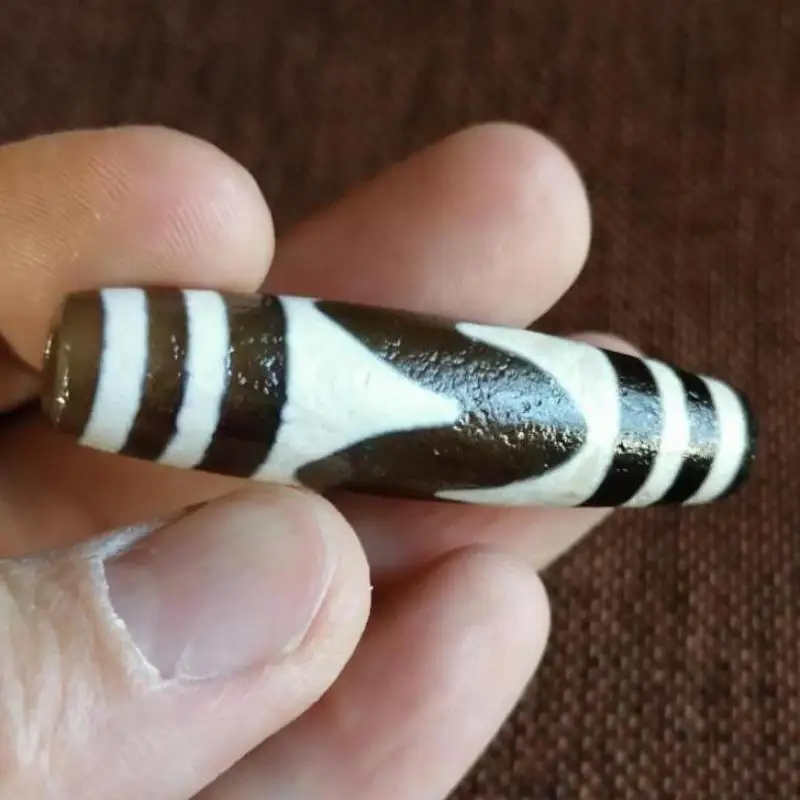 

Tibetan Buddhism Tiger Tooth Dzi Fengshui Amulet Agate Beads For Jewelry Making Diy Bracelet Charms Necklace Pendant Accessories