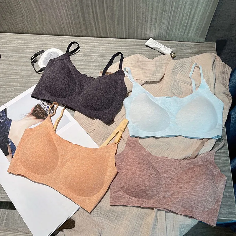 

Sexy Seamless Bras Wire Free Brassieres Soft Intimate Women's Underwear Female Intimates Womens Lingerie Underwear & Sleepwears