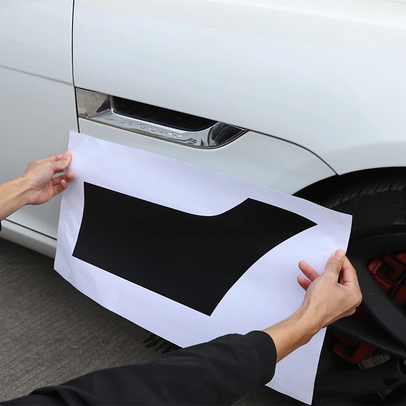 Наклейки с боковым крылом для Jaguar F-TYPE f типа 2013-2022, наклейки на автомобиль, графика, винил, пользовательский Декор, крышка, покрывающая пленка 161*537 мм
