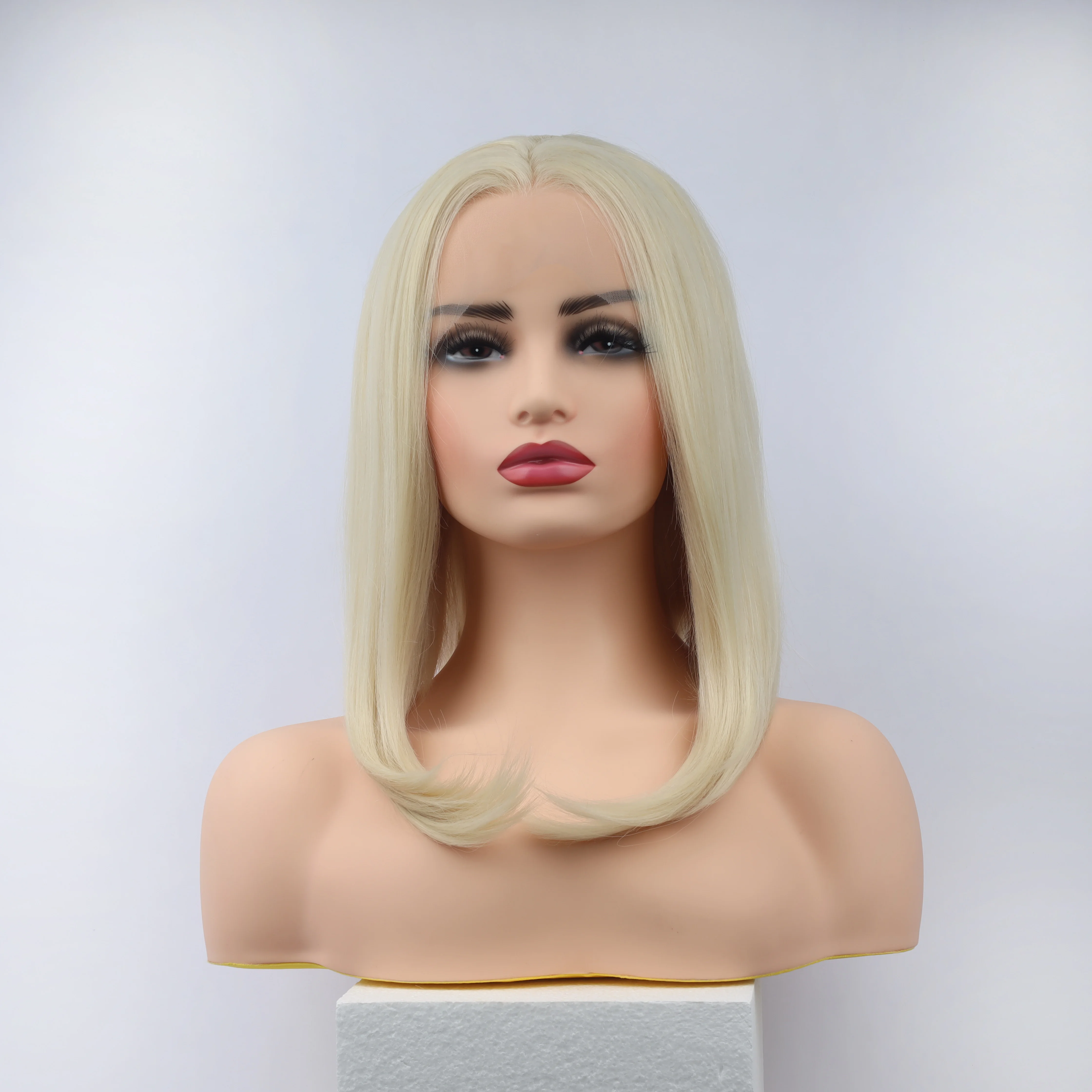 Парик женский прямой из синтетических волос 13 х3