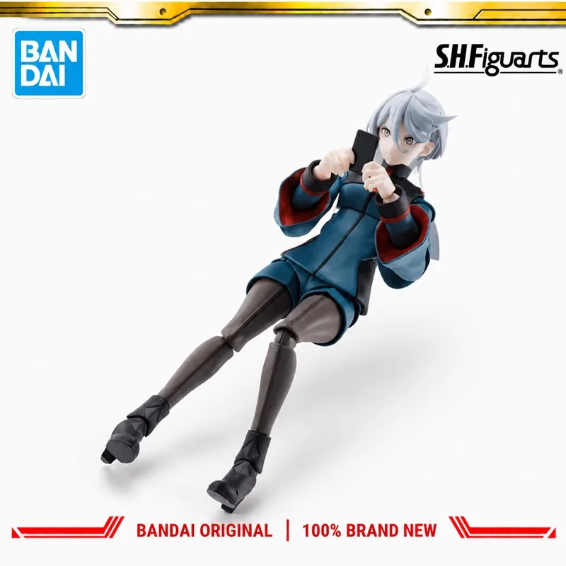 Фото В наличии оригинальная фигурка Bandai S H Figuarts Gundam Мирин Рембран, модель персонажа, новая в коробке, игрушки с персонажами аниме. №1