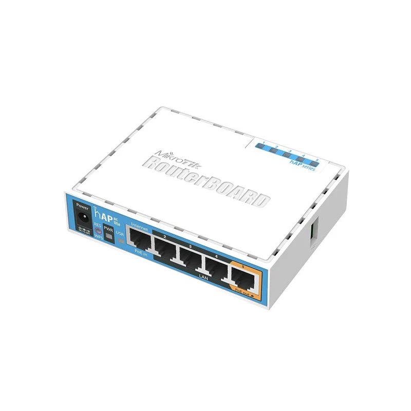 

MikroTik RB952Ui-5ac2nD hAP AC Lite Dual-concurrent WiFi Access Point 802.11AC 2.4G & 5G Dual-band Wi-Fi Router SOHO Home