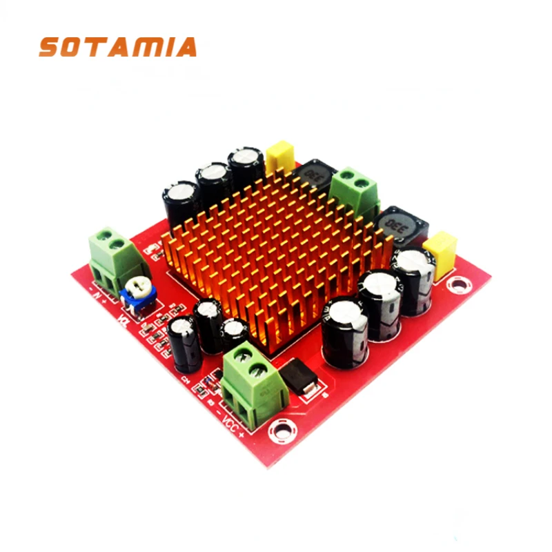 

SOTAMIA TPA3116D2 Hifi Digital Amplifier Audio Board 150W High Power Car Mono Amplifier Module DC12-26V DIY Sound Speaker