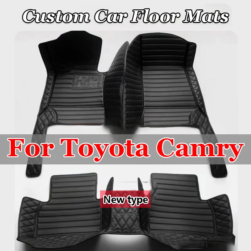 For Toyota Camry 8th XV70 2023 2022 2021 2020 2019 2018 Car Floor Mats Accessories Carpets Waterproof Covers Automotive Vehicles