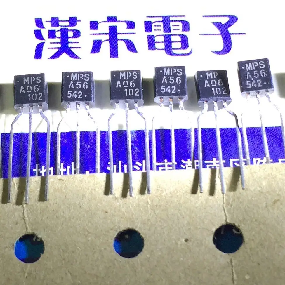 

Free shipping MPSA56/MPSA06/A56/A06 TO-92 2 5 pairs/package