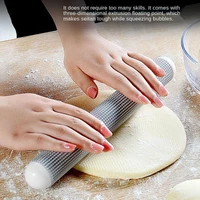 1pcs non stick abs rolling pin fondant diy kitchen dumpling roller cake dough noodles rolling stick cooking bakeware tools
