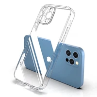 clear silicone phone case for iphone 11 12 13 pro xs max mini case camera protection cover for iphone x xr 6 7 8 plus back case