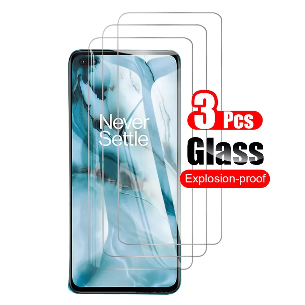 

3 шт. для OnePlus 1 + Nord N10 N20 N200 N100 CE 2 5G, закаленное стекло, защита экрана, защитная пленка, защита для телефона 10H, Полная прозрачность