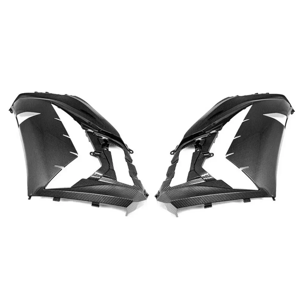 Цвет углеродного волокна боковая рамка обтекатель указателя поворота для Kawasaki
