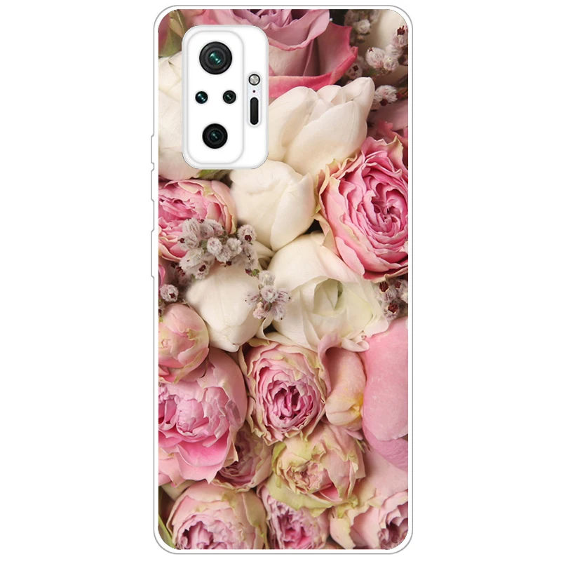 Чехол из закаленного стекла для Xiaomi Redmi Note10 Pro стеклянная задняя крышка Note 10 10Pro Max