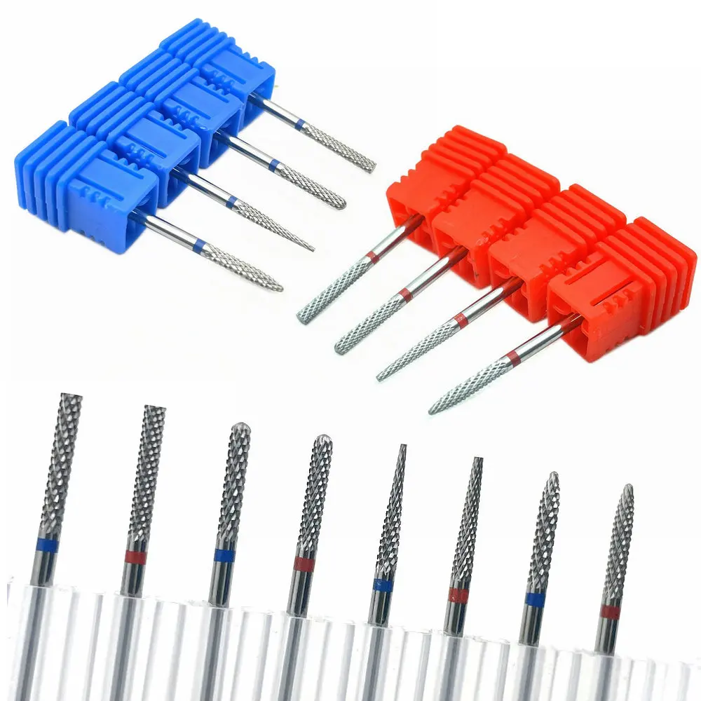 

1pcs Carbide Nail Drill Bits Electric Machine Files Milling Cutter Manicure Burr Cuticle Remove Nozzles Art Equipment