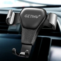 getihu gravity car holder for phone air vent clip mount mobile cell stand smartphone gps support for iphone 13 12 xiaomi samsung