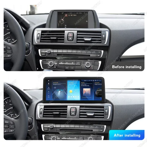 Новый Android автомобильный радиоприемник 4G - LTE для BMW 1 / 2 серии F20 F21 F22 2011 - 2017 мультимедийный видеоплеер GPS стерео