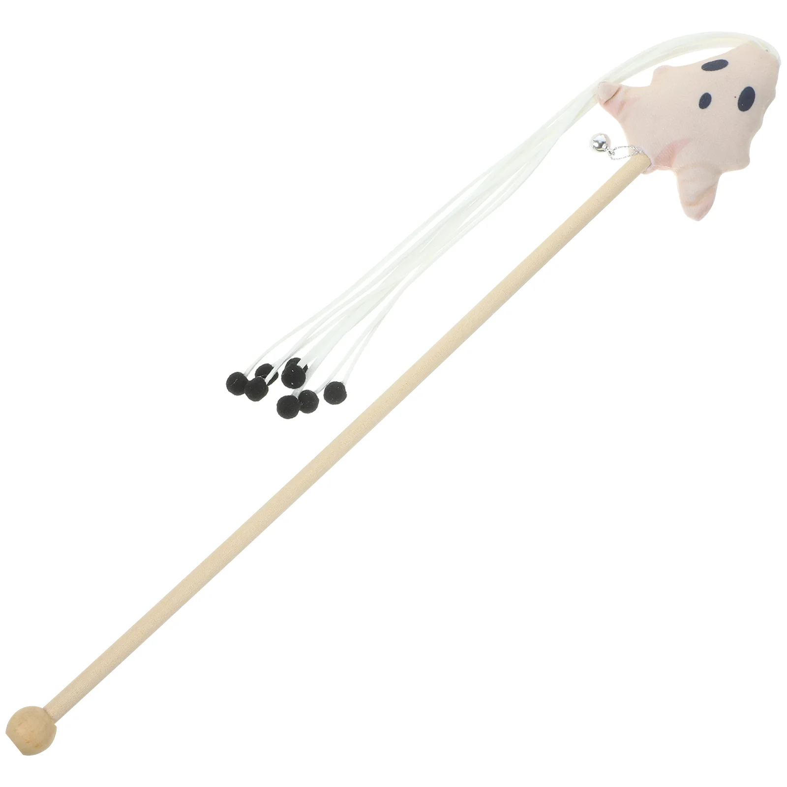 

Kitten Toys Cat Wand Decorative Teasing Hangings Interactive Attractive Teasing Hangings For Indoor Cats Wooden