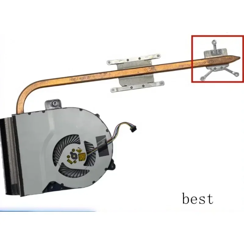 Для Asus X751 X751LD X751MA K751M F751L Вентилятор радиатора с рассеиванием тепла