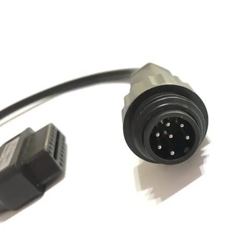 

Для Knorr Wa-bco 7-контактный 7-контактный кабель-переходник OBD II 16-контактный для дизельного грузовика для Knorr для Wabco для прицепа