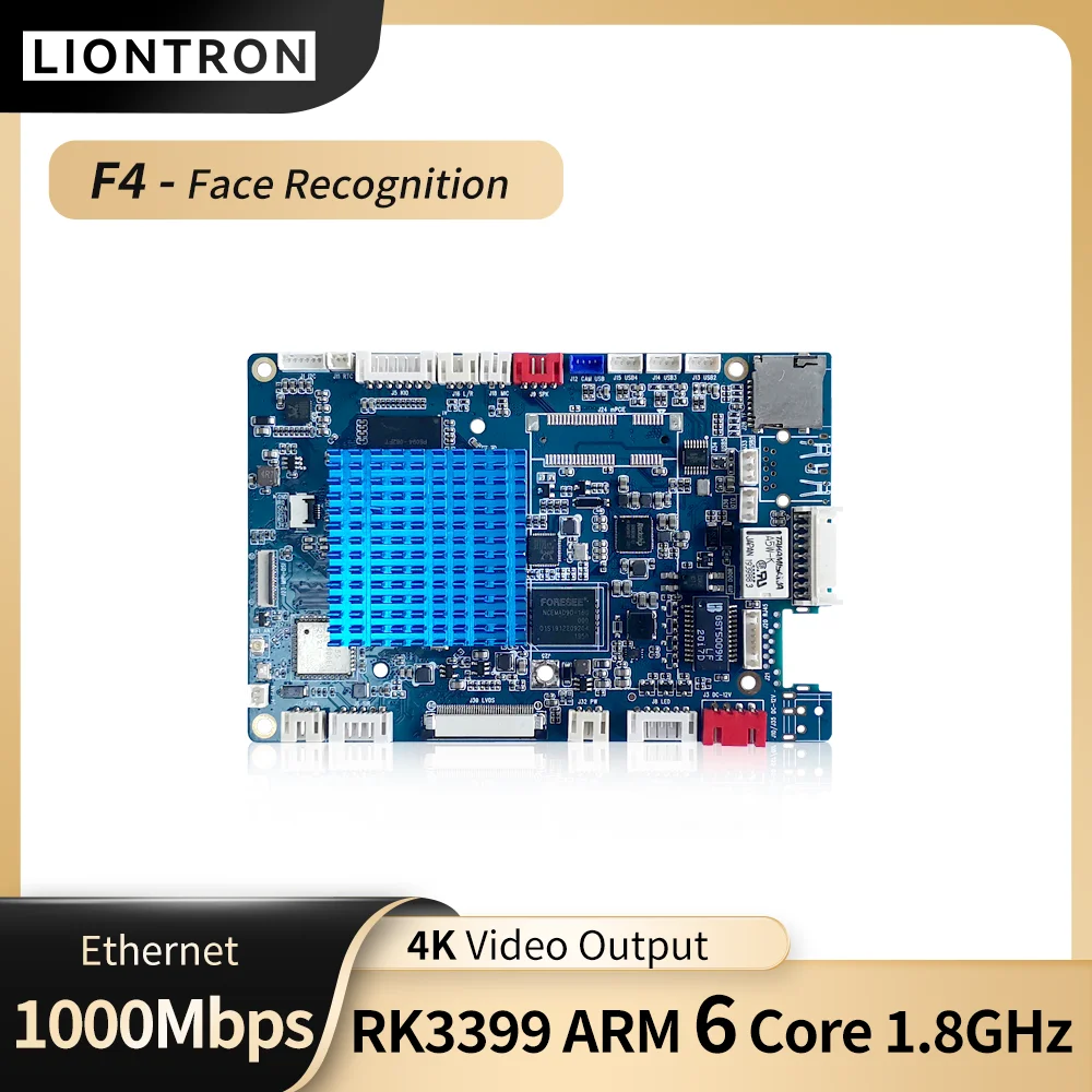 4 ГБ ОЗУ один компьютер RK3399 128 EMMC Wifi-BT макетная плата LIONTRON Run Debian Ubuntu Android System PK Orange Pi