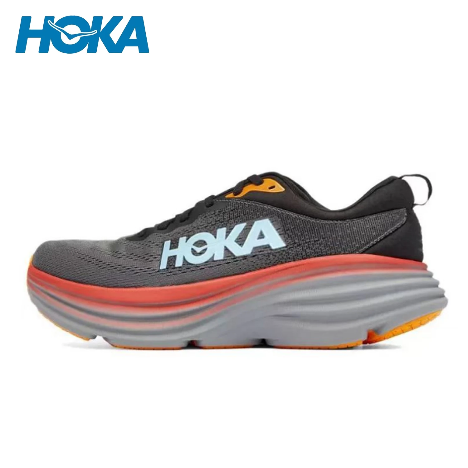 

HOKA Bondi 8 Men Shoes Anti Slip Shock Absorption Road Running Shoes Women Light Breathable Tennis Shoes Unisex Outdoor Sneakers