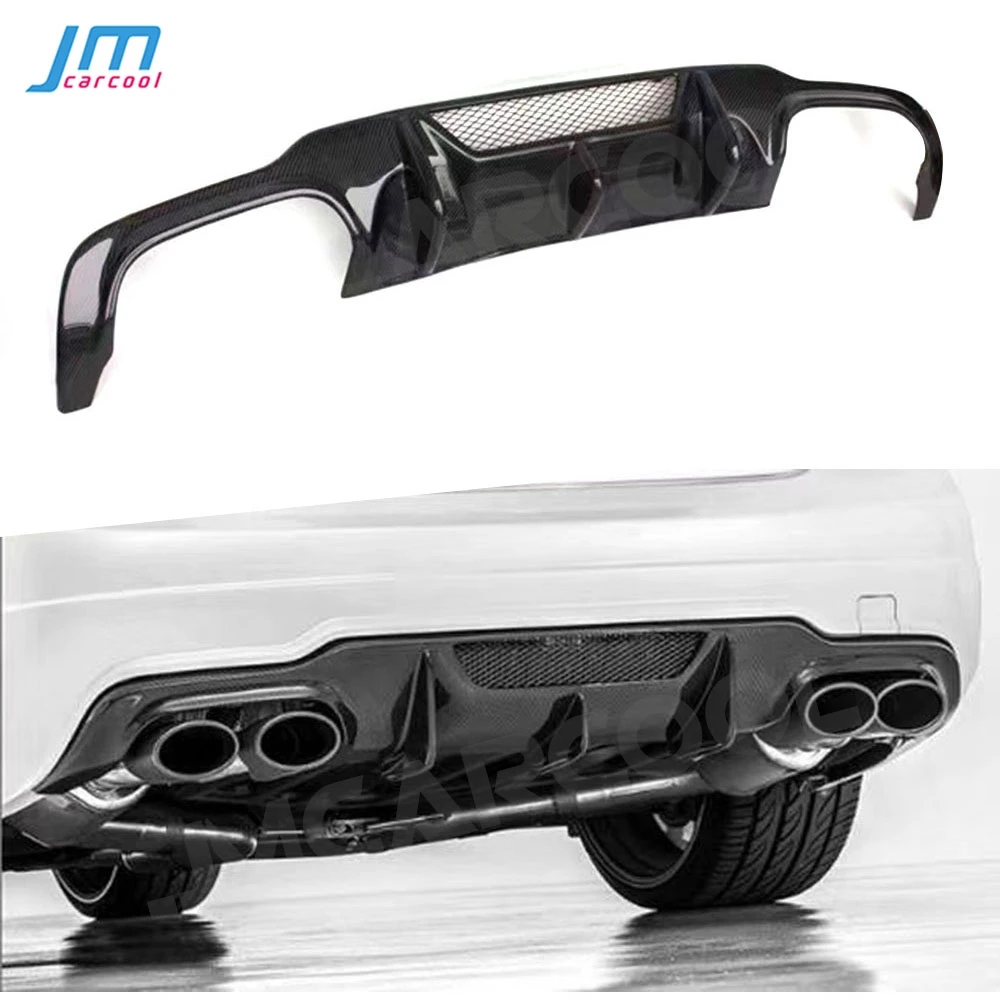 Задний бампер из углеродного волокна диффузор спойлер для Mercedes Benz C Class W204 C180 C200 C260