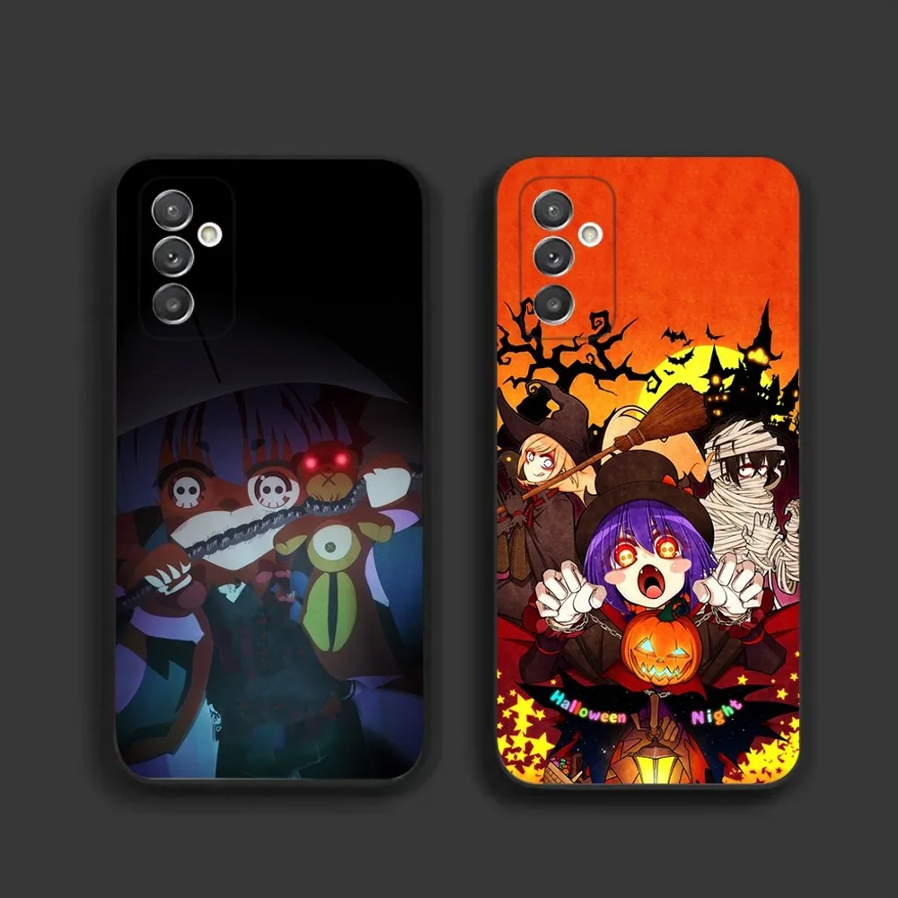 Aanime DARK GATHERING Phone Case For Samsung S24 23 22 30 21 10 9 Ultra Plus Lite FE Soft Silicone Black Cover