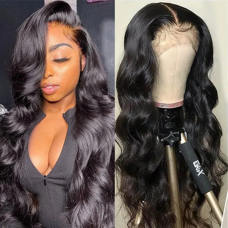 

13x4 Hd Lace Frontal Wig 30 40 Inch Body Wave Lace Front Wig Brazilian Transparent Wet And Wavy Lace Front Human Hair Wigs