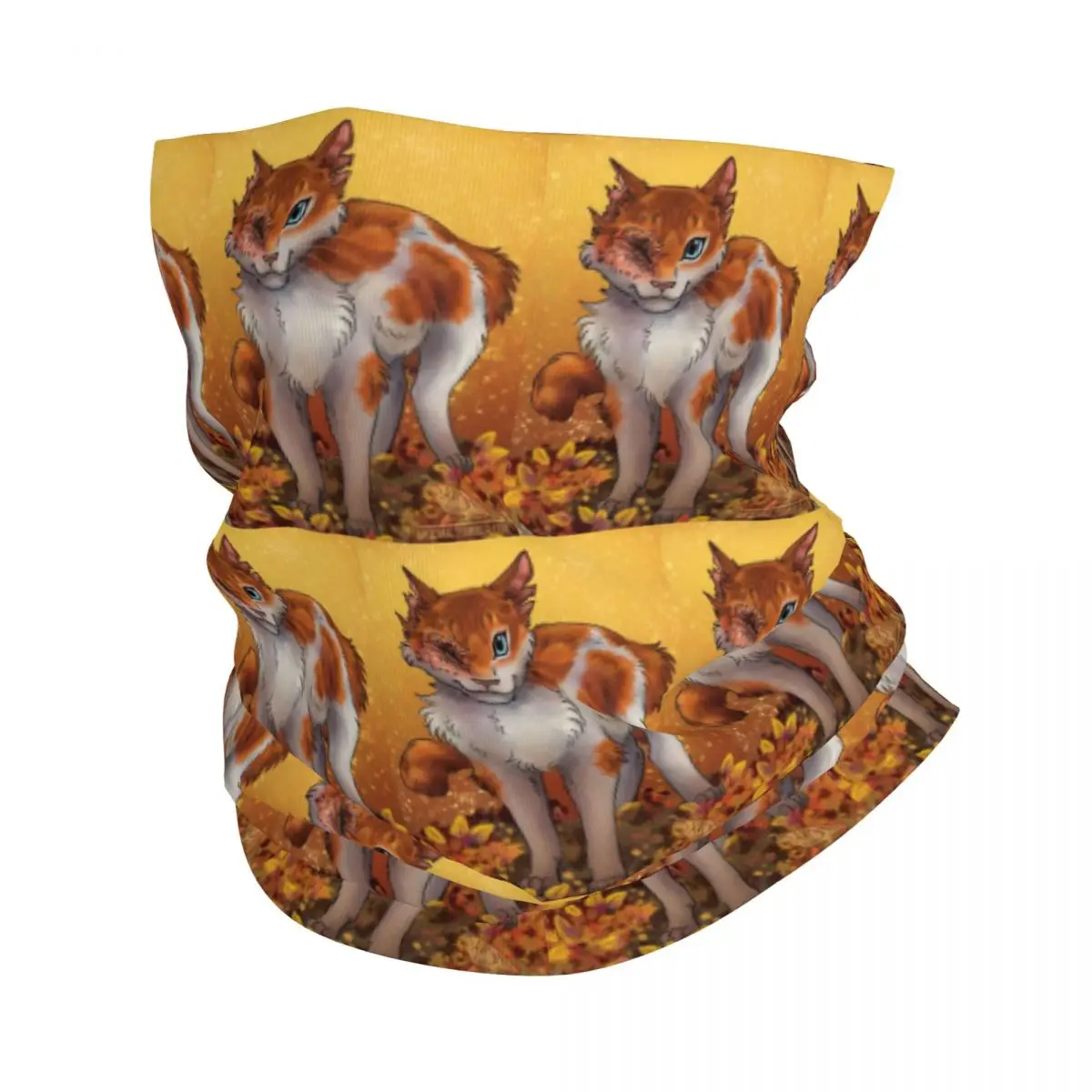 Brightheart Warrior Cats Thunderclan Lostface Cloudtail Brightpaw Бандана на шею Гетры с принтом Шарф Повязка