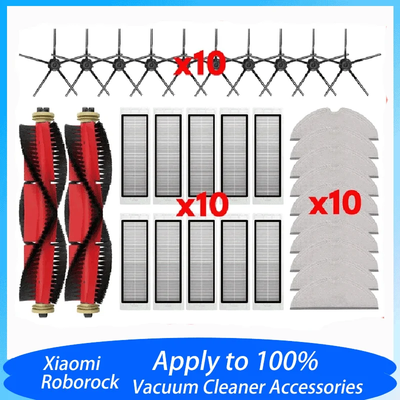 Roborock S5 Max S6 MaxV Pure E4 E5 S51 S52 S55 fırrulo Yan Fırça filter Paspas Parça AR