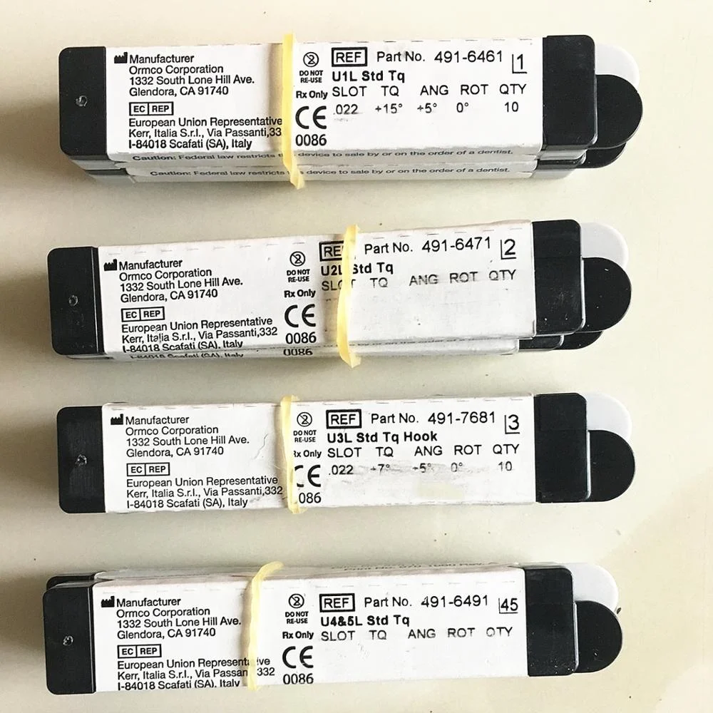 США Ортодонтические самолигирующие скобы Ormco Дэймон Q керамические