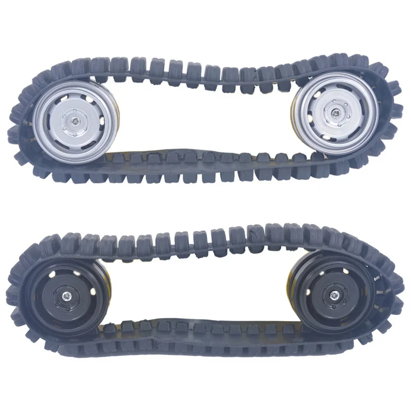 

Комплект роботов TT Motor Wheel муфта 2WD, гусеничный танк, игрушечные колеса, 2-колесный комплект шасси для танка, игрушек, умных автомобилей