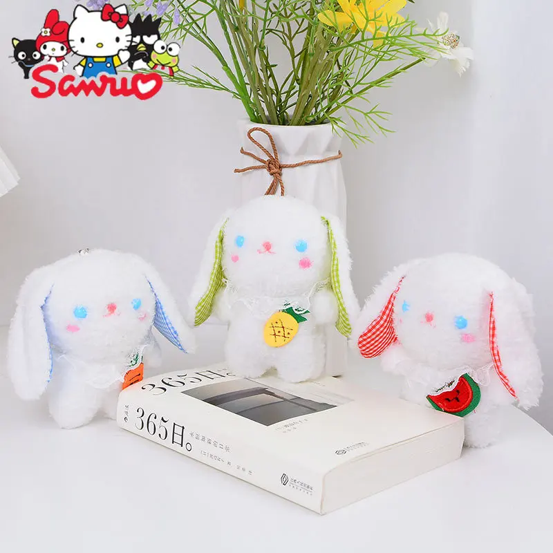 

Cartoon Japanese Sanrio Cinnamoroll Bunny Toy Keychain Girlfriend Bag Accessories Gift Doll Baby Keyring Jewelry Keyring 15cm