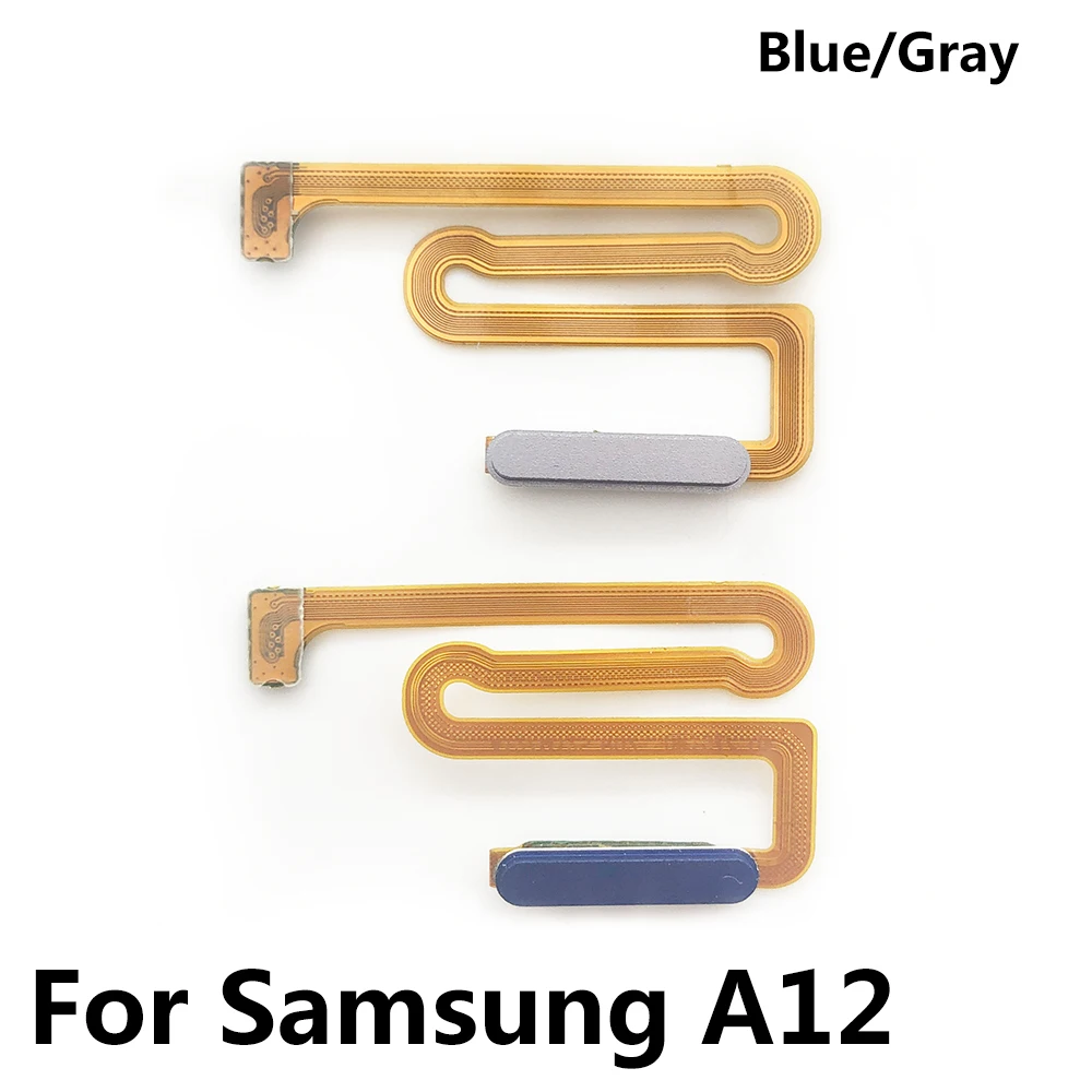 Najtaniej 10 Sztuk Przycisk Zasilania Przełącznik Wycisz On / Off Czujnik Linii Papilarnych Dotykowy Skaner ID Klucz Flex Cable Do Samsung Galaxy A12