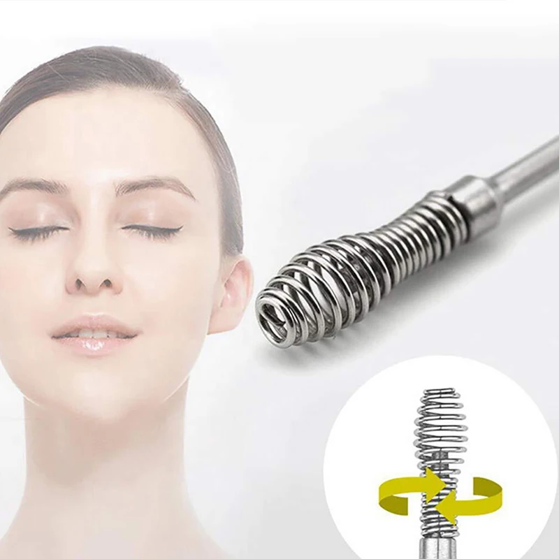 

7pcs/bag Ear Cleaner Earpick Sticks Wax Removal Tool Care Ear Cleanser Spoon Earwax Remover Curette Ear Pick Cleaning Earpick