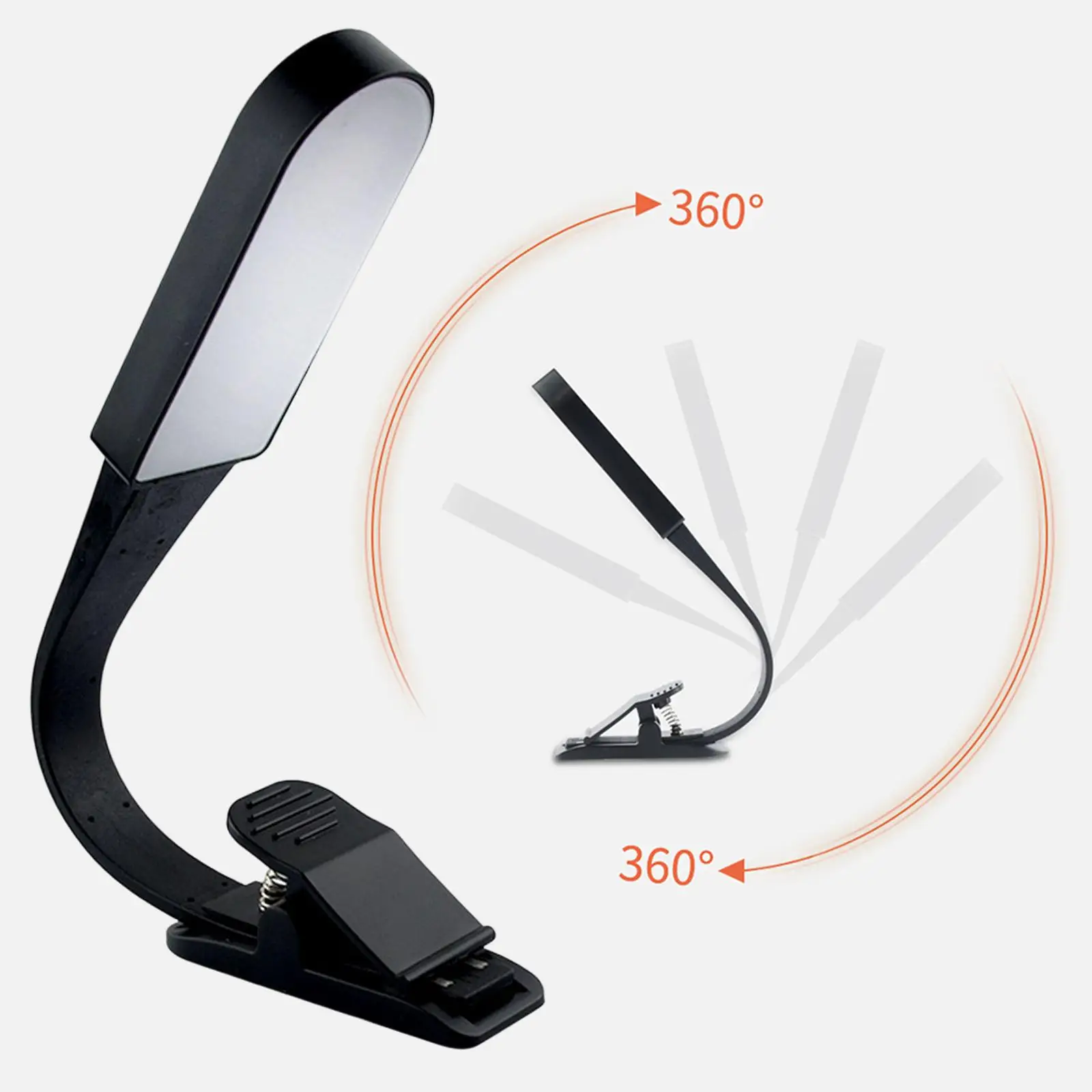 

Book Light for Reading Portable Flexible Handy Reader Lamp for Bed