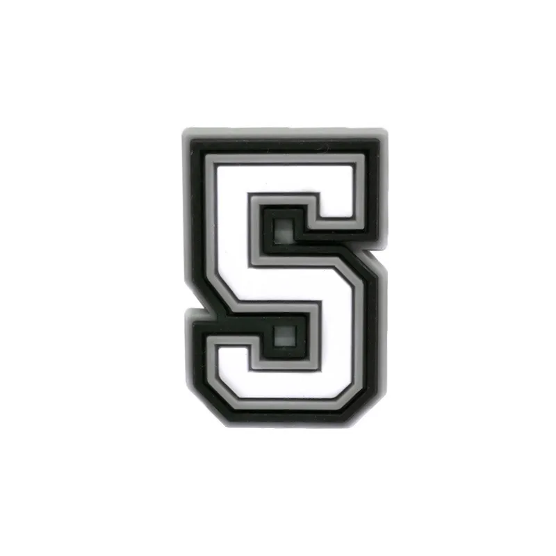 

Shoe Charms Accessories Fits for Croc jibz Single Sale 1pcs Decorations PVC Buckle for Kids Party Christmas Gifts Pins Letter