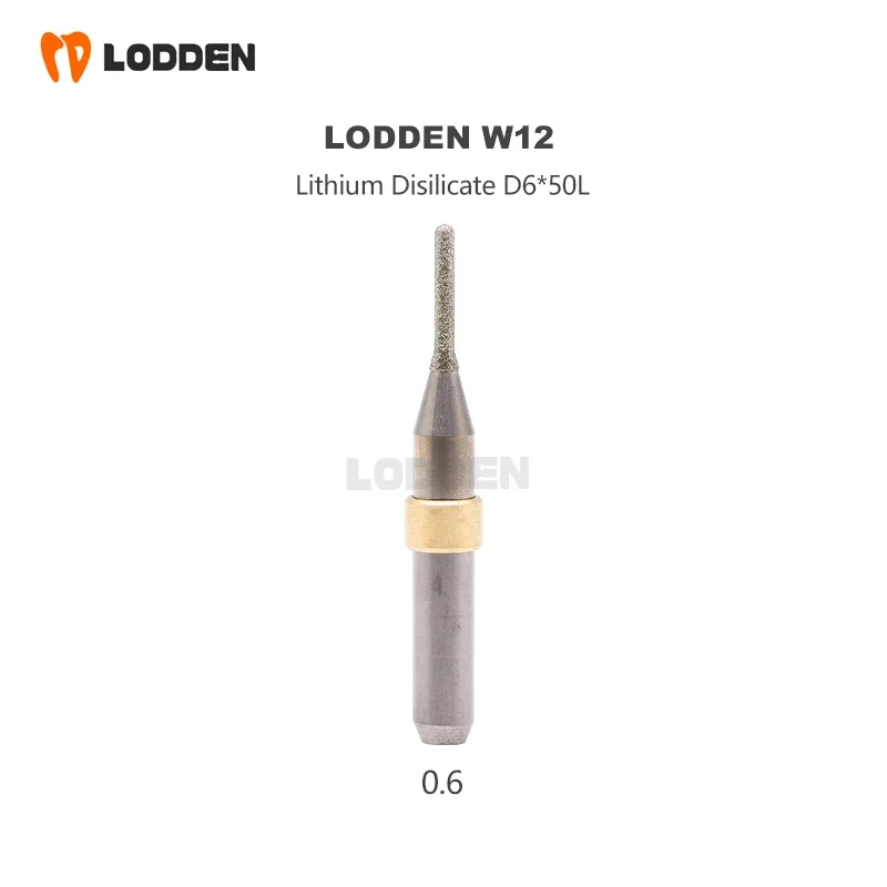 Lodden W12 Фрезерные боры Стоматологические шлифовальные литий-дисиликатный