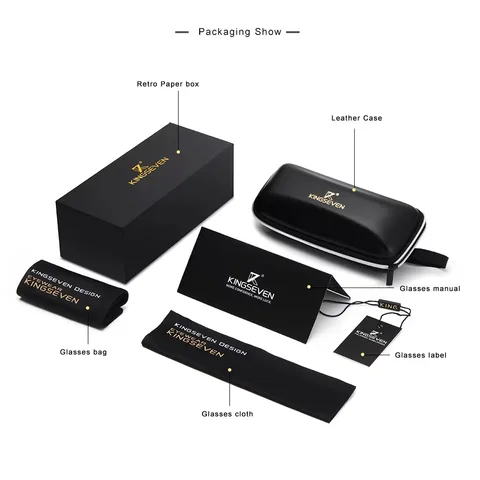 Солнцезащитные очки KINGSEVEN N9126 - стиль и защита от UV — пример использования