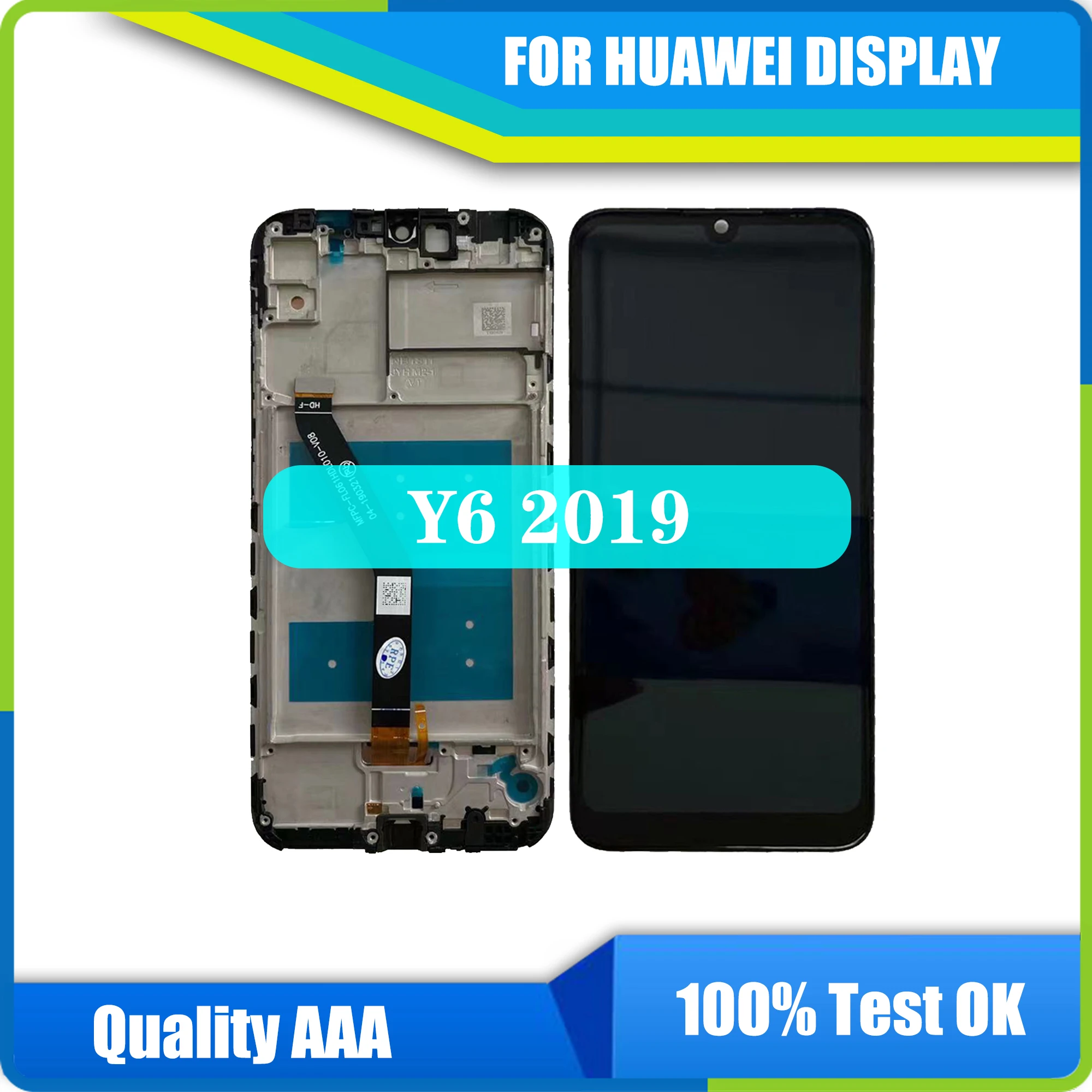 

Оригинальный дисплей для Huawei honor 8A, ЖК-дисплей honor Y6 2019, дисплей с рамкой, сенсорный экран honor 8A Pro, замена в сборе