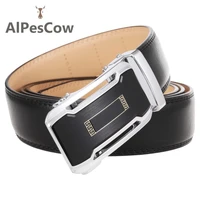 mens jeans luxury designer casual high quality waistband automatic buckle belts male business buckle formal business designer