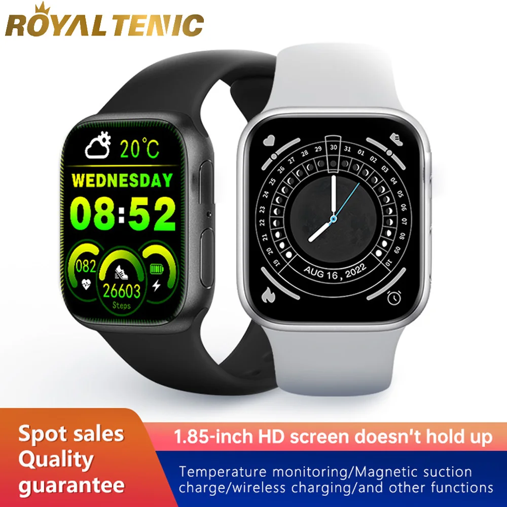 

Смарт-часы X8MAX, умные часы для мужчин и женщин, водонепроницаемые спортивные Смарт-часы серии 8 с термометром и Bluetooth-вызовом для Apple Xiaomi