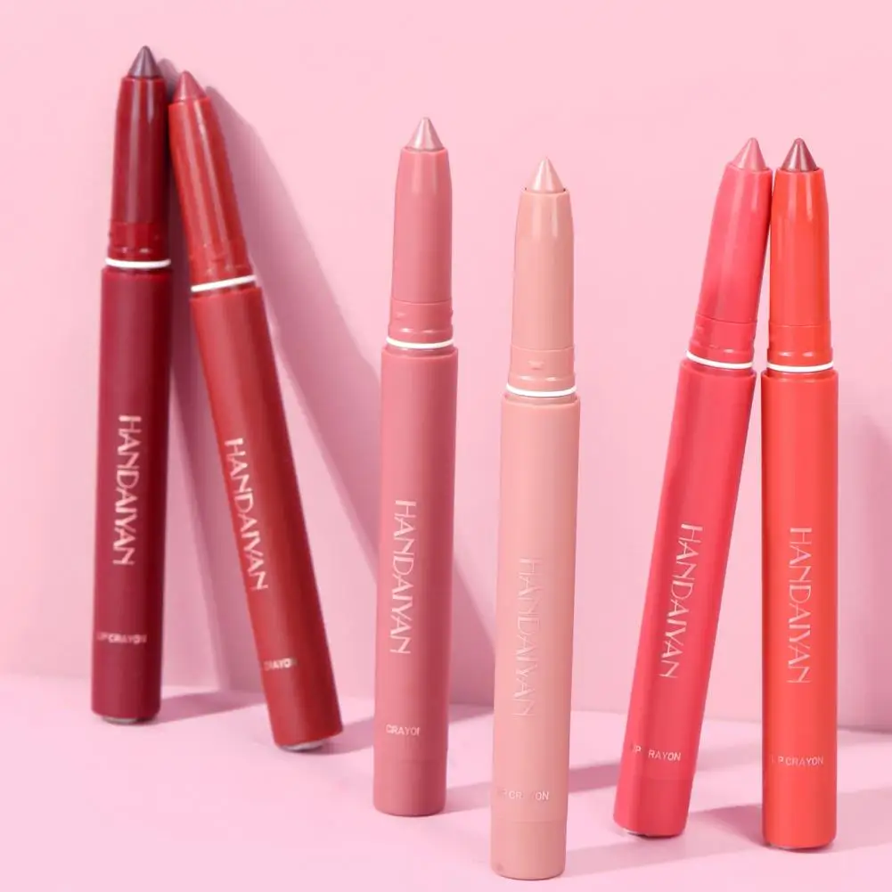 Портативный Карандаш для губ 12 шт./компл. практичный карандаш цветов