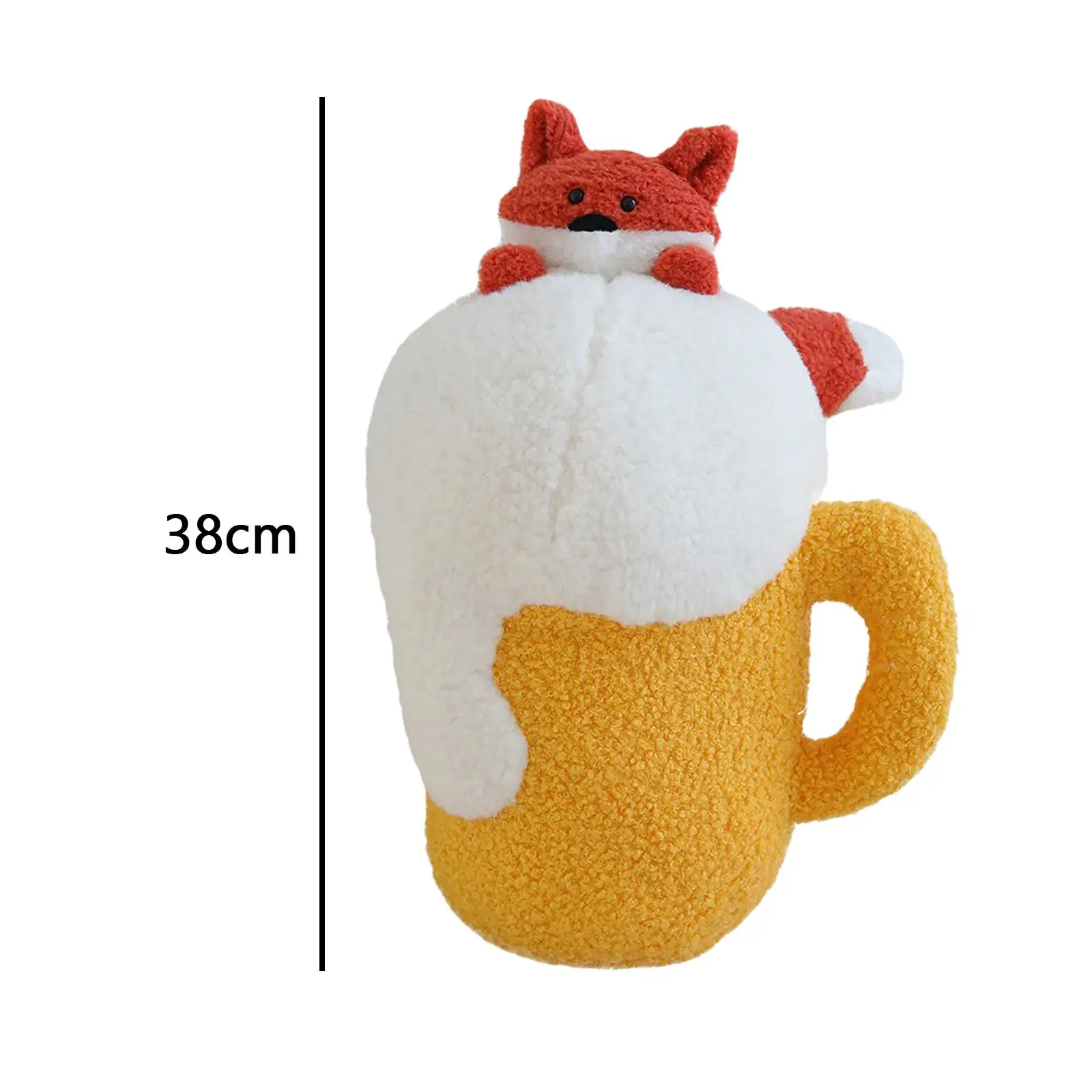 Очаровательная пивная плюшевая игрушка-подушка игрушки для сна мягкие дивана