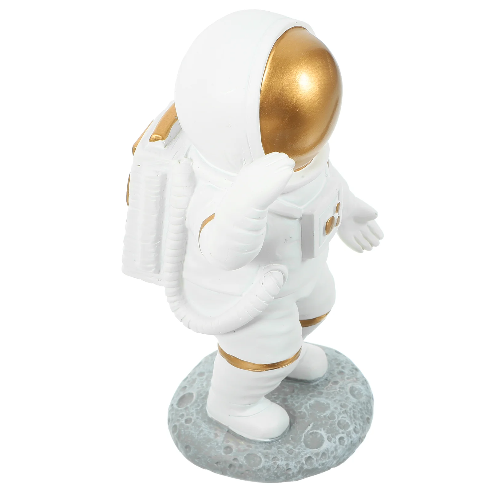 

Resin Astronaut Figurine Spaceman Ornament Adorable Resin Spaceman Statue Table Decor