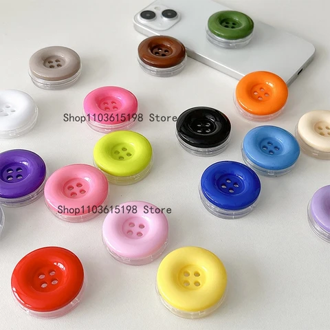 Корейский милый 3D карамельные кнопки, кронштейн для телефона, держатель Tok Griptok, кольцо для iPhone 14 Pro, аксессуары, подставка для телефона, держатель, кронштейн