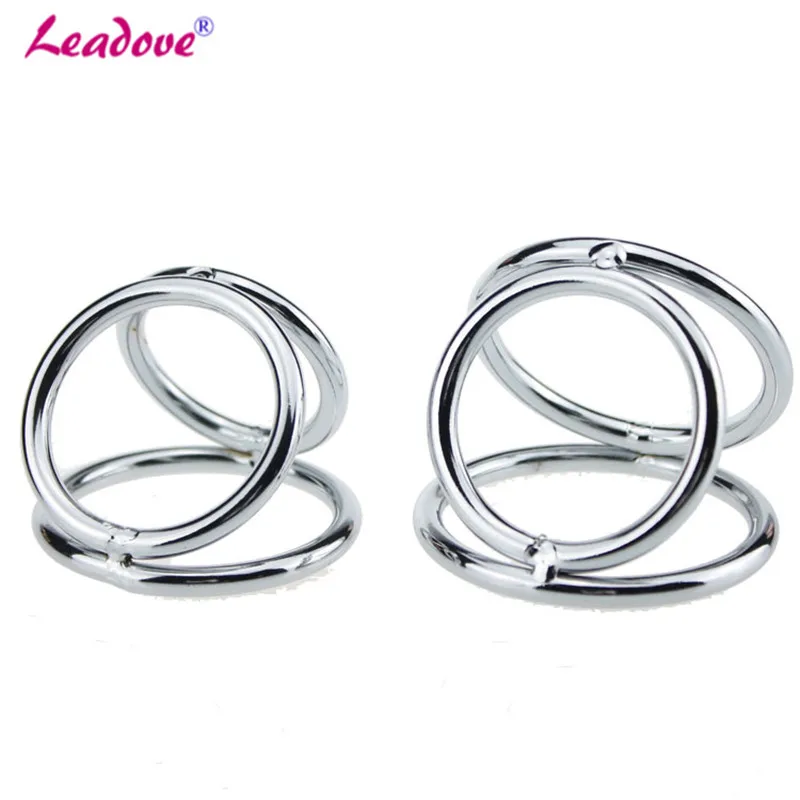 Кольцо на пенис для задержки пениса из нержавеющей стали растягивающее кольцо