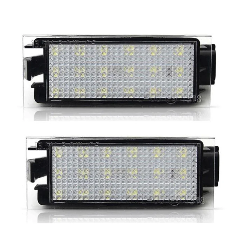 Подсветка номерного знака автомобиля белого цвета 18 SMD для Renault Megane Twingo Lagane 2004-2010