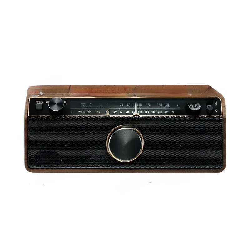 WR-12BT Сабвуфер Аудио Стерео Ретро Динамик Полупроводниковое Радио Функция: FM/AM/AUX/BT